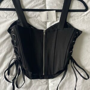 Black corset Top